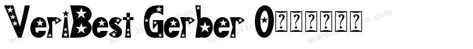 VeriBest Gerber 0字体转换